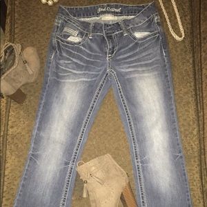 Red Camel boot cut flare Jeans size 7